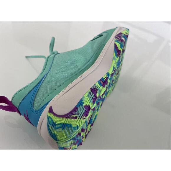 Nike Zoom Freak 5 (GS)5Y Basketball Shoes Emerald Rise/Blue Lighting DZ4486 300 main image 4